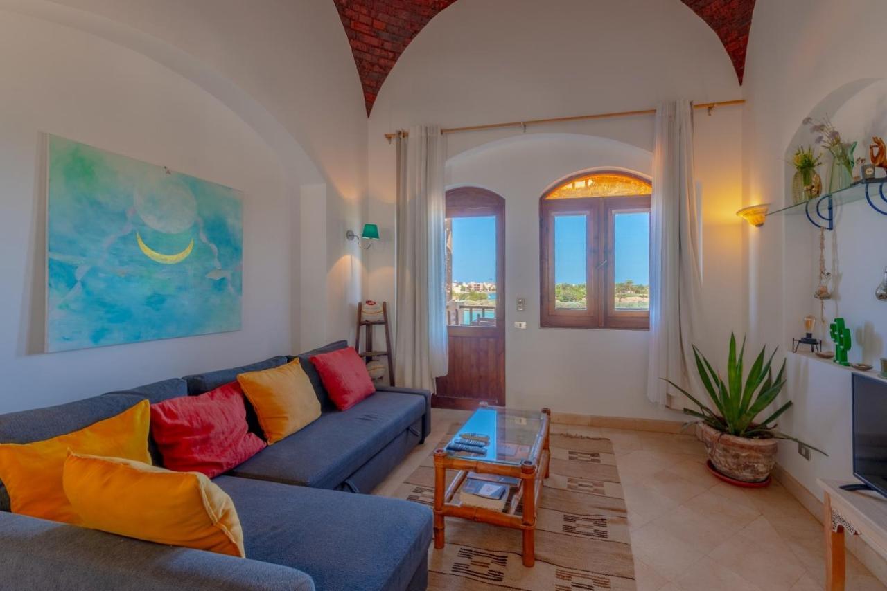 Lagoon View 1-Bedroom Apartment In West Golf El Gouna Хургада Экстерьер фото